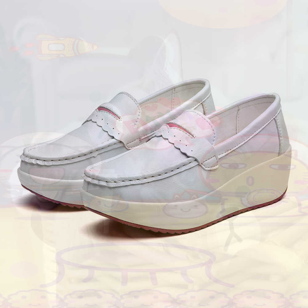 Vintage Fashion Resale - Platform Kış Pembe Spor Ayakkabı Tenis