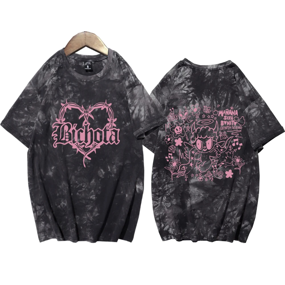 Tie Dye Shirt Vintage - 2024 yaz sıcak satış Karol G