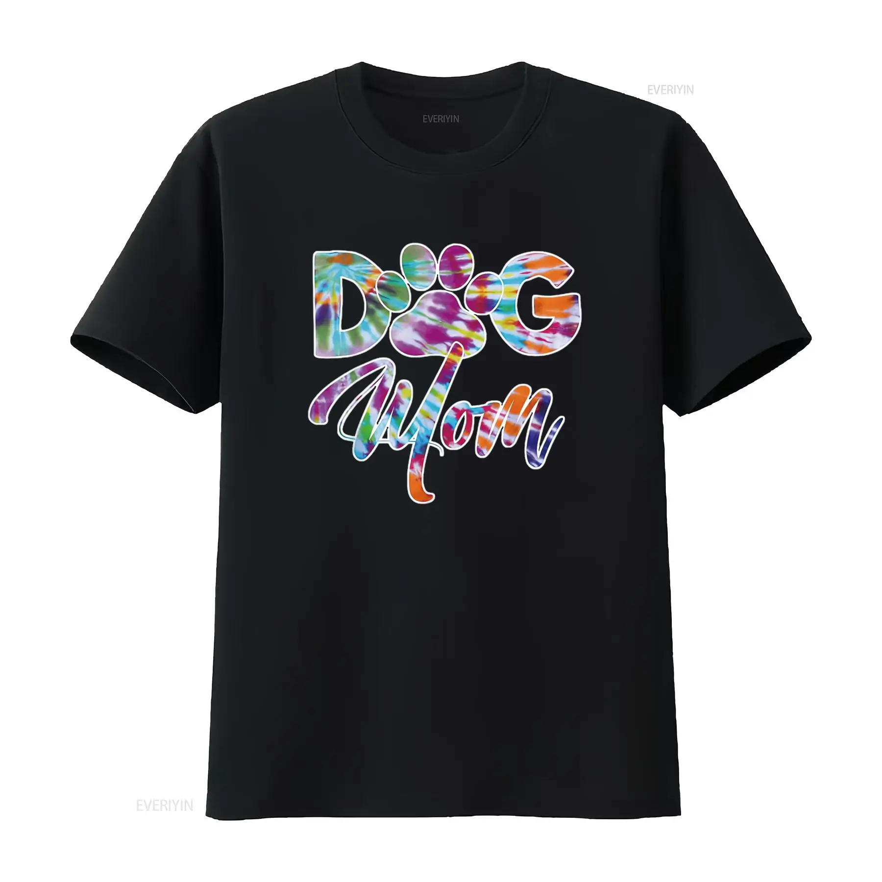 Tie Dye Shirt Vintage - Kadınlar İçin Tie Dye Köpek Annesi