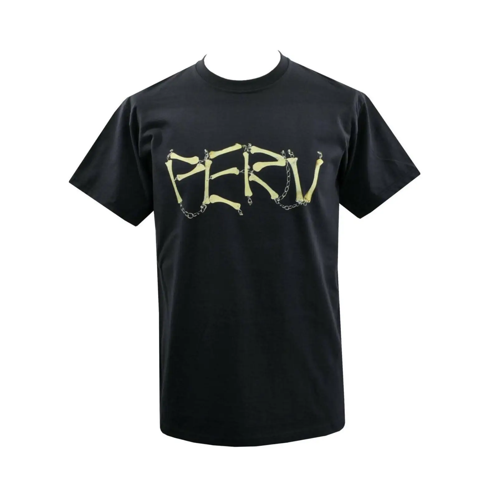 Vintage Fashion Font - PERV Bones T Shirt Erkekler s