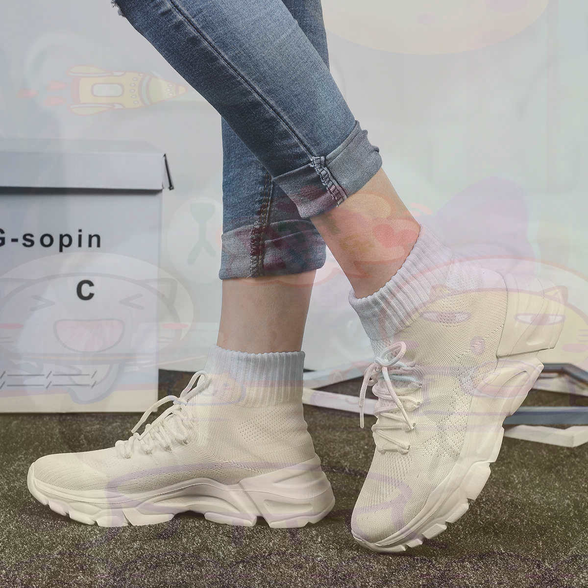 Vintage Fashion Resale - Yüksekliği Artırır Sümer Basketbol Basketbol kadın