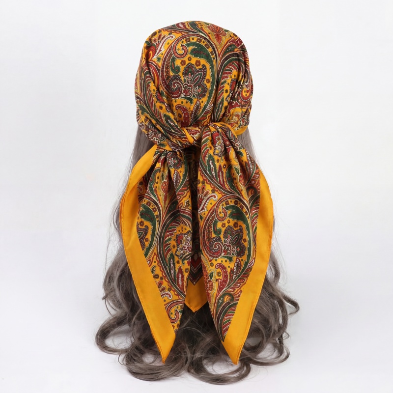 Vintage Saten Kare Eşarp Kadın - Vintage Fashion Hijab incelemesi ve fiyatı
