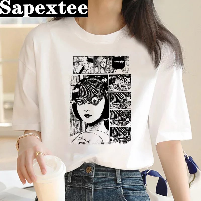 Junji ito t-shirt kadın haraju - Tie Dye Shirt Vintage incelemesi ve fiyatı
