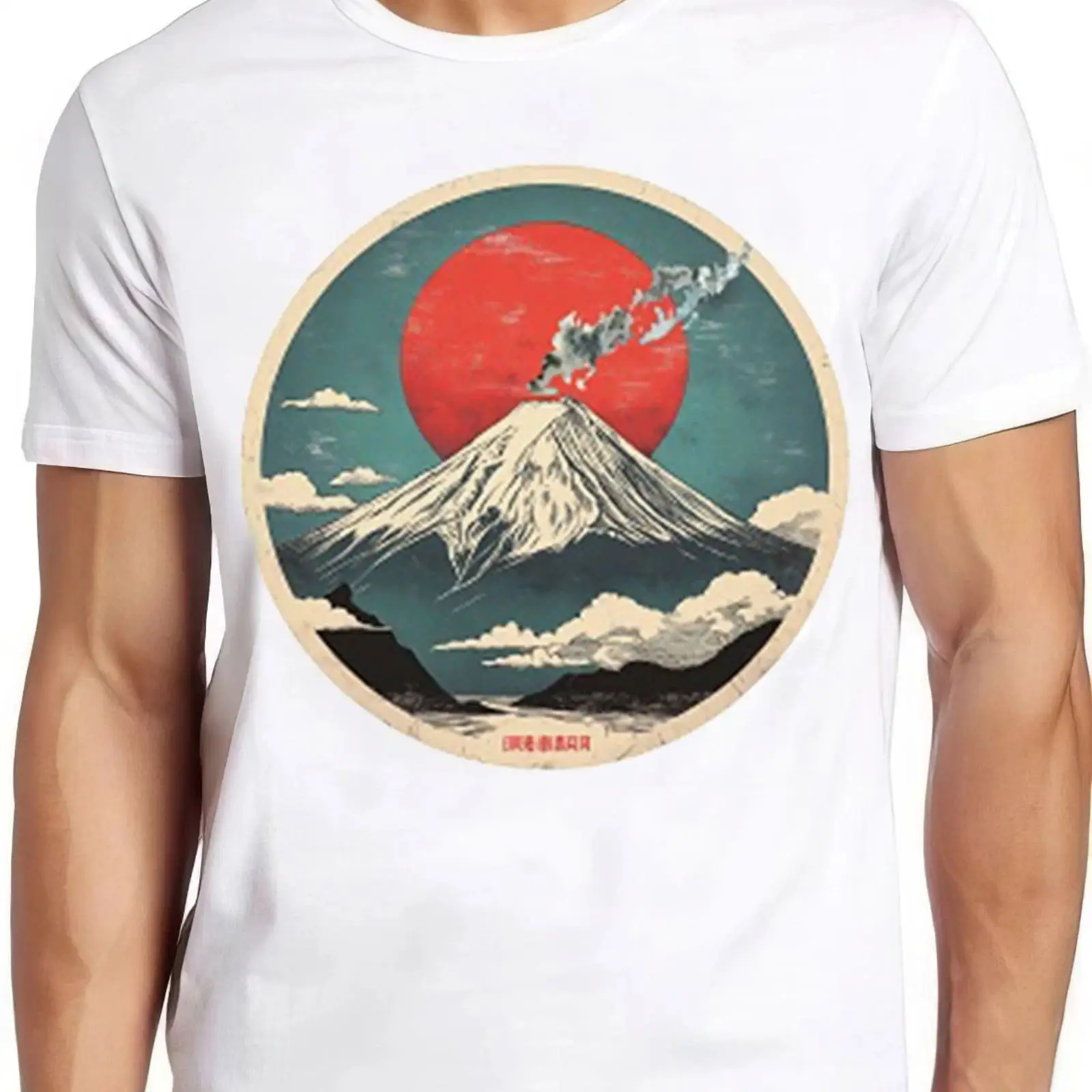 Fuji Tişört san Mount Japan Ic - Vintage Fashion Icons incelemesi ve fiyatı
