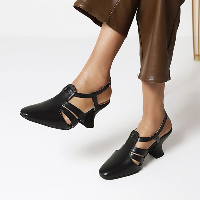 SIMLOVEYO 2025 Moda Günlük Kad - Vintage Fashion Heels incelemesi ve fiyatı