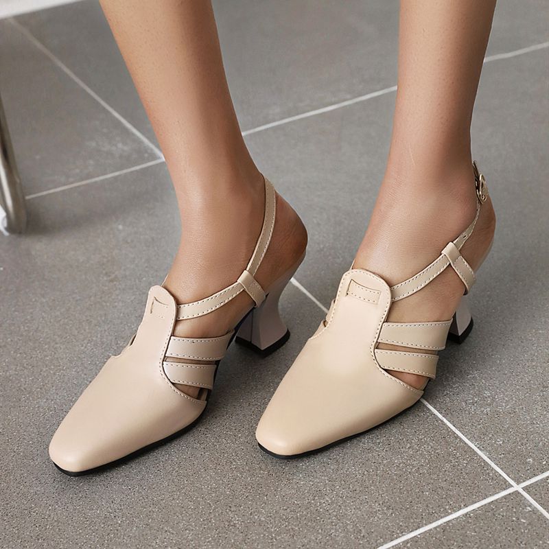 SIMLOVEYO 2025 Moda Günlük Kad - Vintage Fashion Heels incelemesi ve fiyatı