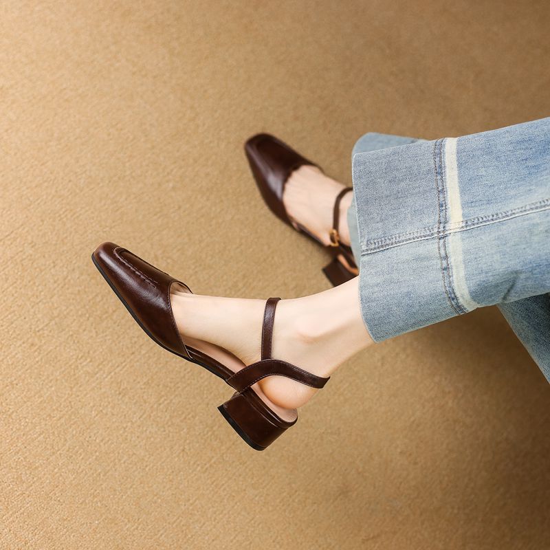 Girseaby 2025 Kadın Sandalet K - Vintage Fashion Heels incelemesi ve fiyatı