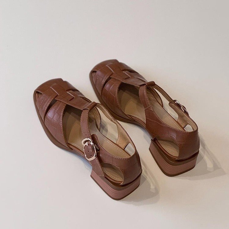 Kadın Sandalet Yaz Yeni Moda Ö - Vintage Fashion Heels incelemesi ve fiyatı