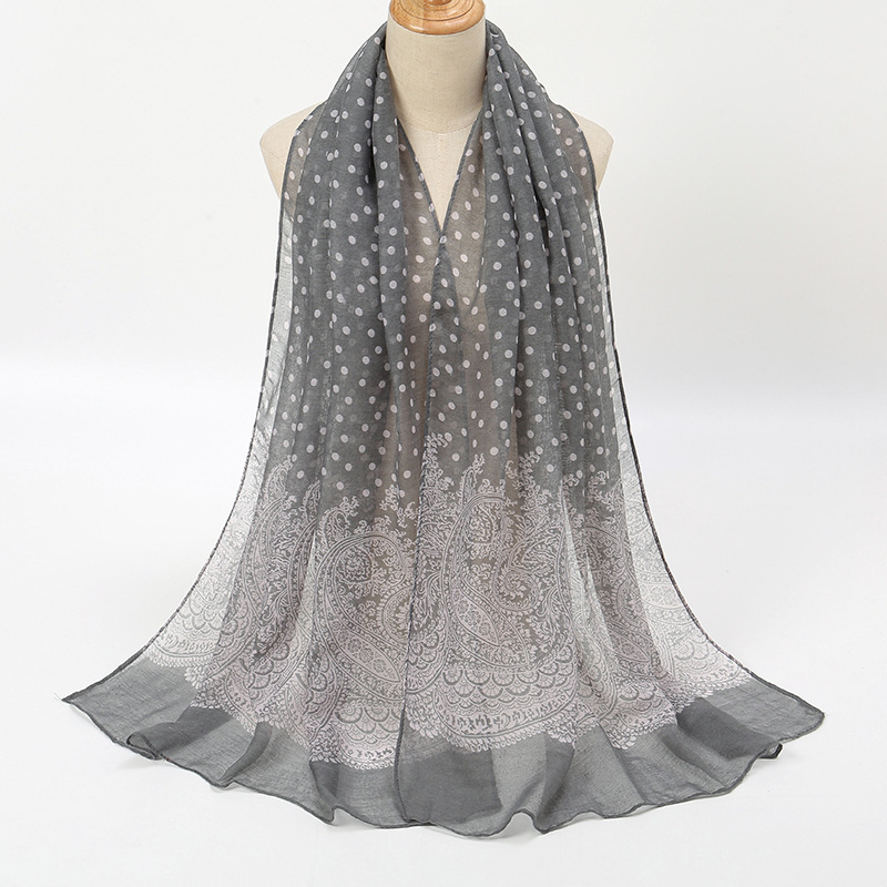 Vintage Degrade Puantiyeli Pam - Vintage Fashion Hijab incelemesi ve fiyatı