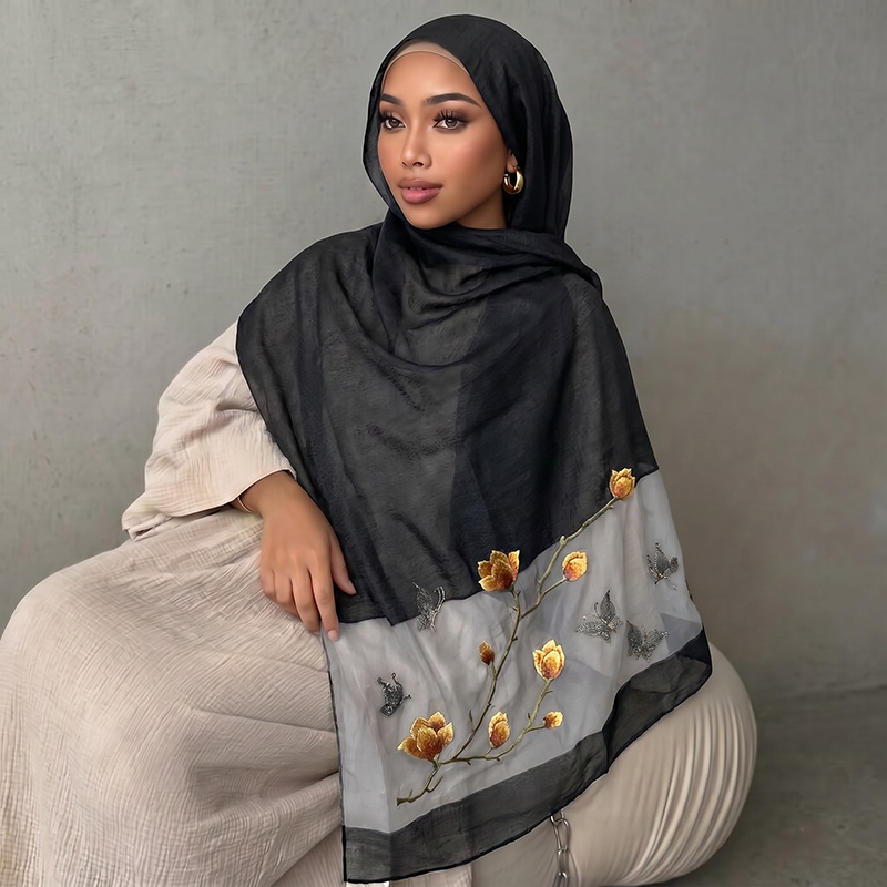Eşarp Baskılı Başörtüsü Bandan - Vintage Fashion Hijab incelemesi ve fiyatı